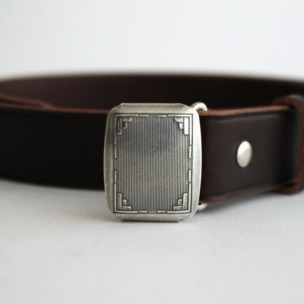 HICKOK BELT #D.BROWNxSILVER [PM-ACPP05]