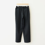 WIDE LEG EASY PANTS #CHAMBRAY BLACK [M25C12PT02C]