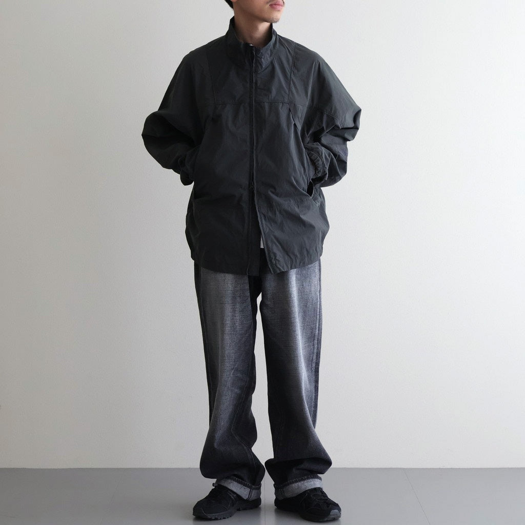 Brushed Weather Mountain Wind Jacket #Asphalt Gray [N26SA018]