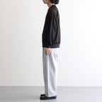 CREW NECK L/S TEE #DARK BROWN [M26C15CS03C]