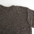 British Wool Crew Neck Knit Made by macalastair #Light Graphite×Gritstone [6033-1302]
