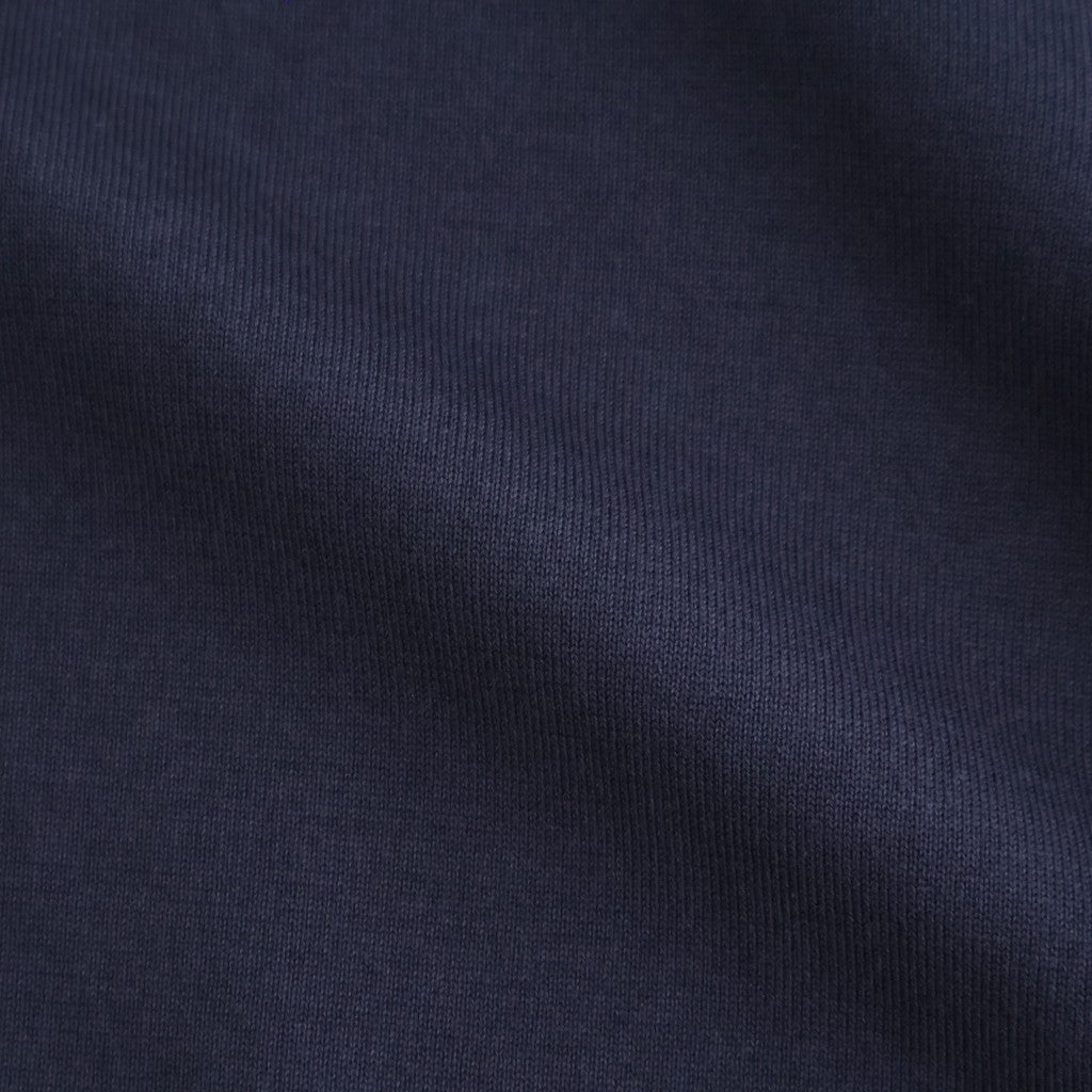 CARIBBEAN SEAISLAND COTTON POLO SHORT SLEEVE #NAVY [BN-26SM-064]