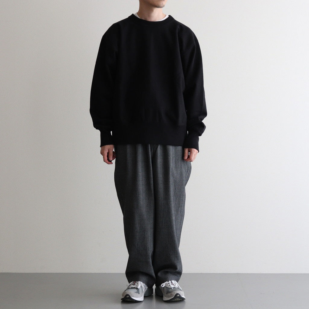 COCOON WIDE EASY PANTS #HERRINGBONE [M25C12PT03C]