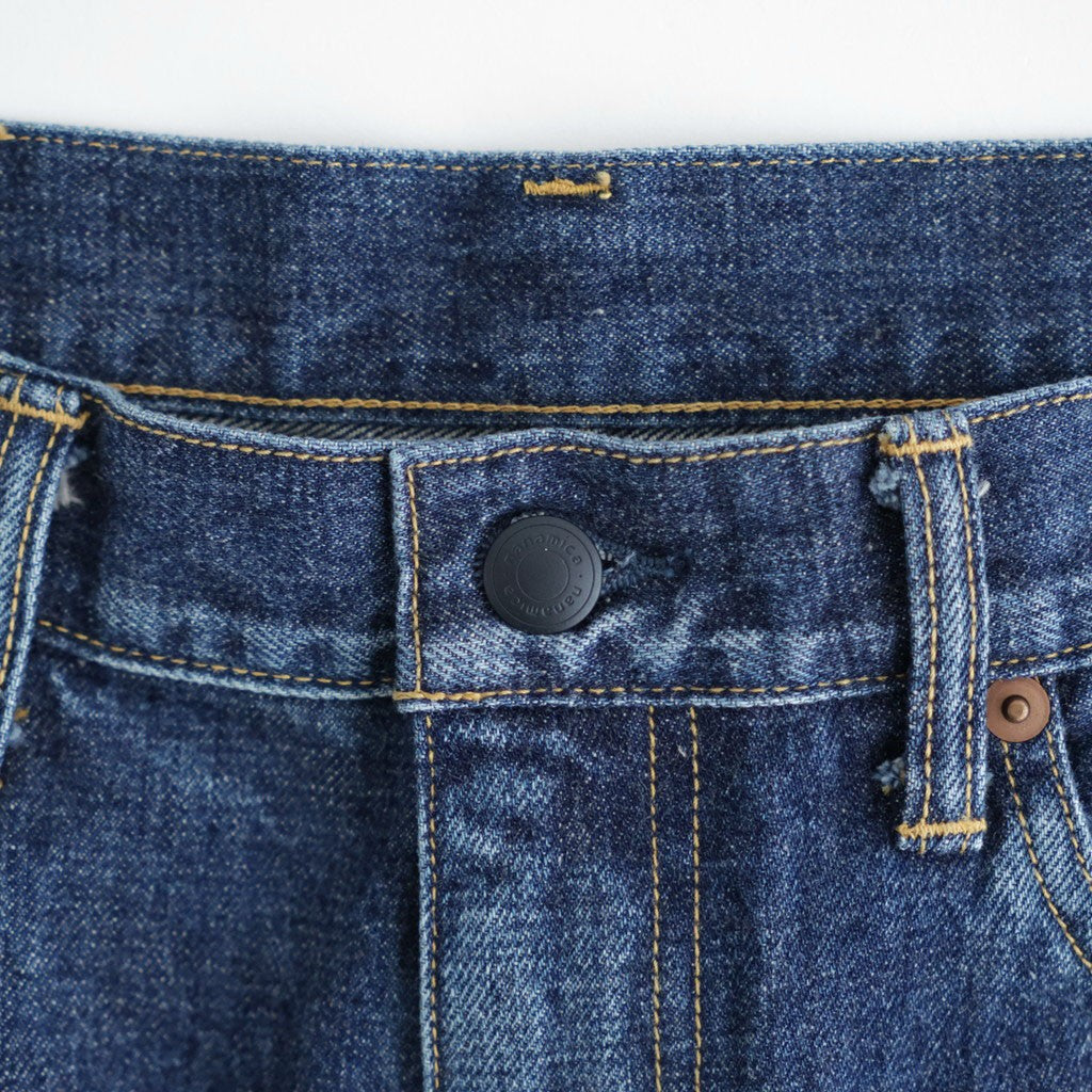 Selvage Denim Straight Pants #Vintage Indigo [S26FC076]