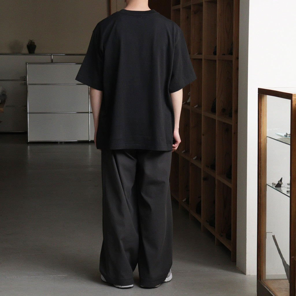 RAREGROOVE Print Tee WIDE #InkBlack×Black-PT [bROOTS25S34S26B]