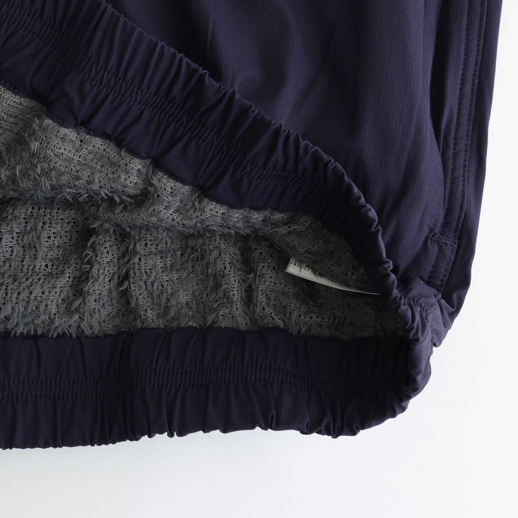 SM SWINGTOP JACKET Nylon Rip Polartec Alpha #Navy [25f_SMMF244068]