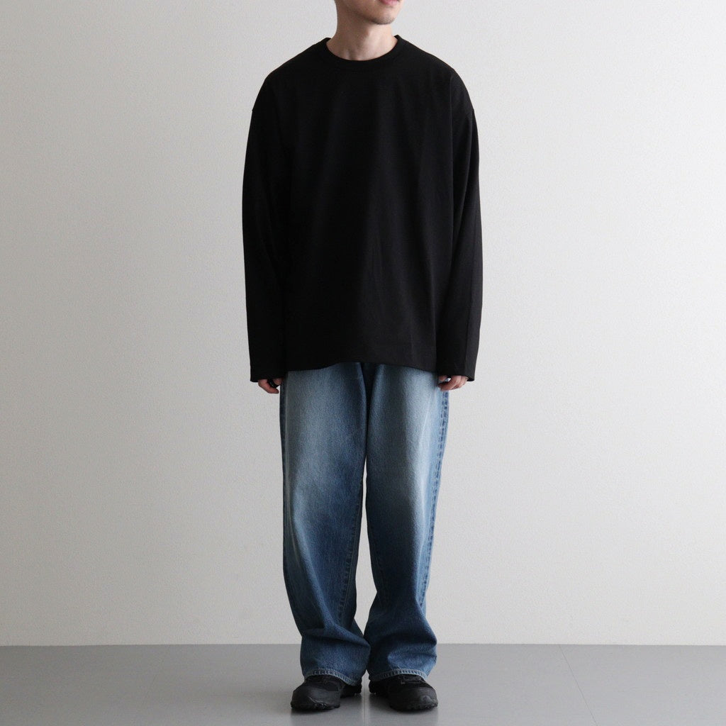 COMFORT FIT L/S Tee #BLACK [A25C05CS03C]