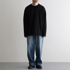 COMFORT FIT L/S Tee #BLACK [A25C05CS03C]