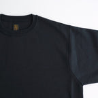 32G SMOOTH WOOL CLASSIC CREW NECK #CHARCOAL BLUE [BN-25FM-020]