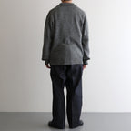 SOLIS COTTON TROUSERS - RIGID DENIM #INDIGO [HV501001]