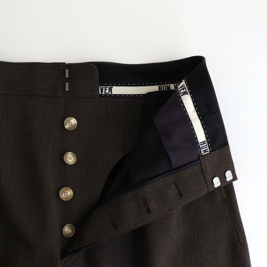 SOLIS CAVALRY TROUSERS #BROWN [HV301501ER]