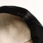 LINEN HOUNDSTOOTH CASQUETTE-OLDBOY #GREEN [Y01002]