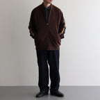 TRACK JACKET JERSEY #D.BROWN [DNS25B02]