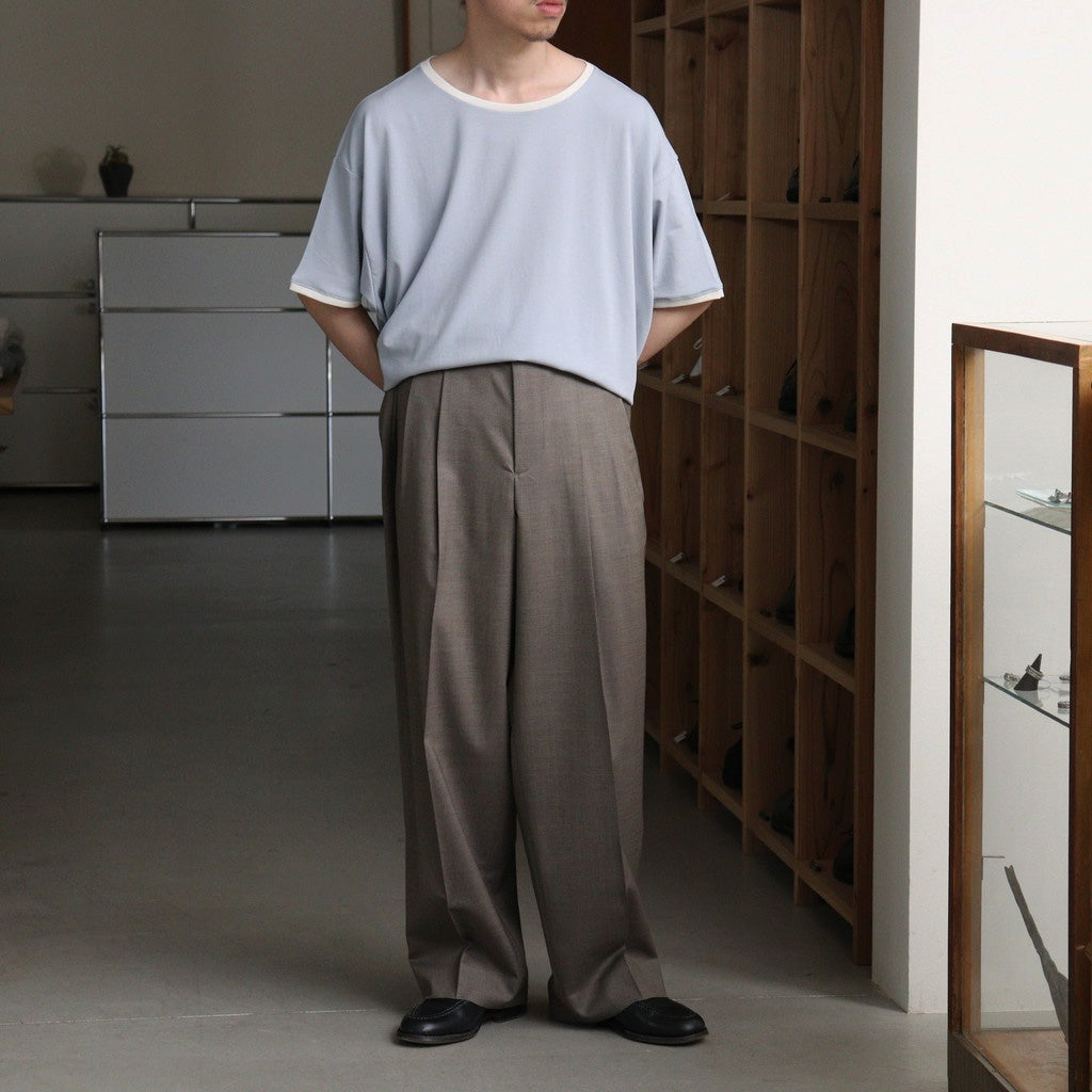 PIMA MOKLODI RINGER TEE #BLUE× WHITE [26S-BIS-CS61]