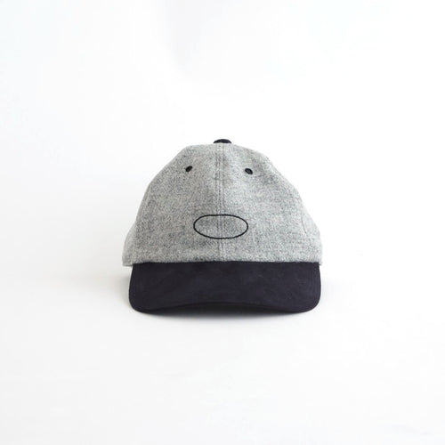 BRITISH TWEED WOOL CAP - FANBOY #LIGHT GRAY [Y01019]