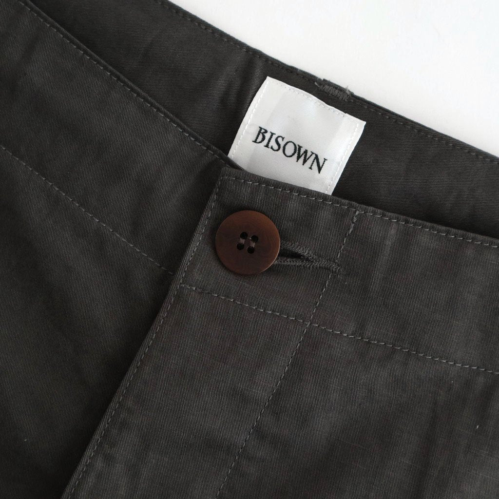 COTTON LINEN M43 TROUSERS #MILITARY GRAY [26S-BIS-PT34]