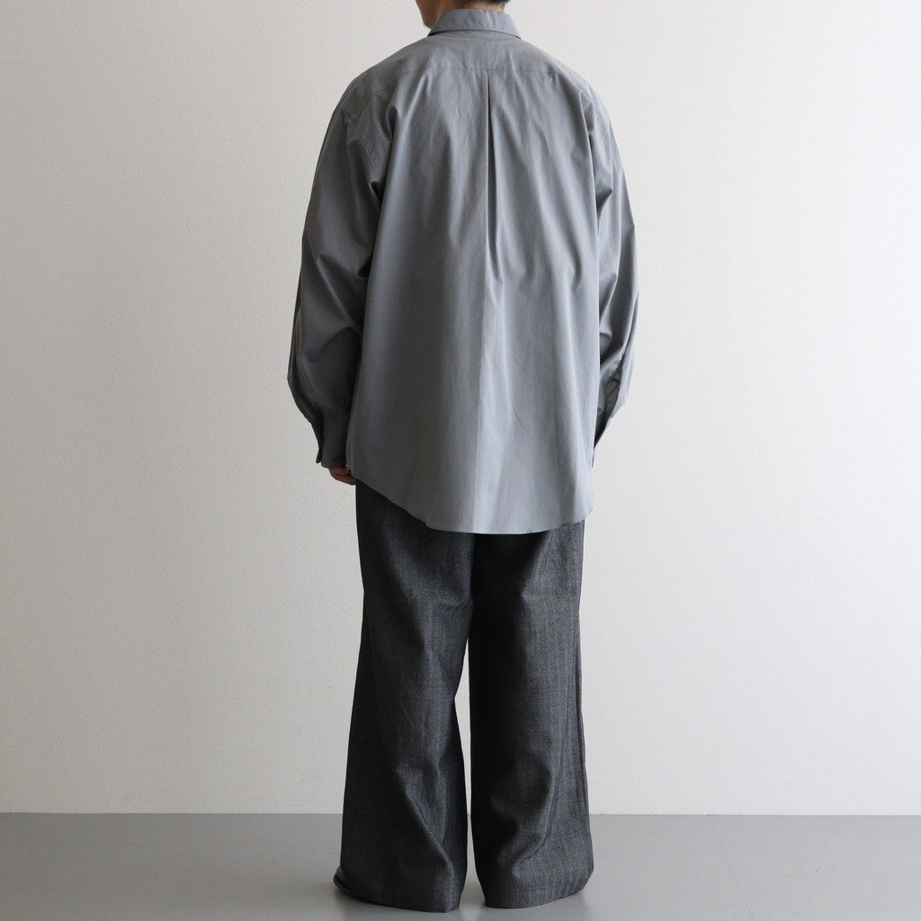 WIDE LEG EASY PANTS #HERRINGBONE [M25C12PT02C]