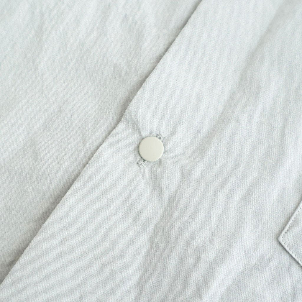 Regular Collar Wind S/S Shirt #Gray [S26SG088]