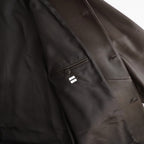 Steer Leather Coverall #DarkBrown [BHS25F002F26]