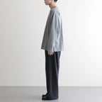 COMFORT FIT L/S Tee #DOLPHIN GREY [A25C05CS03C]