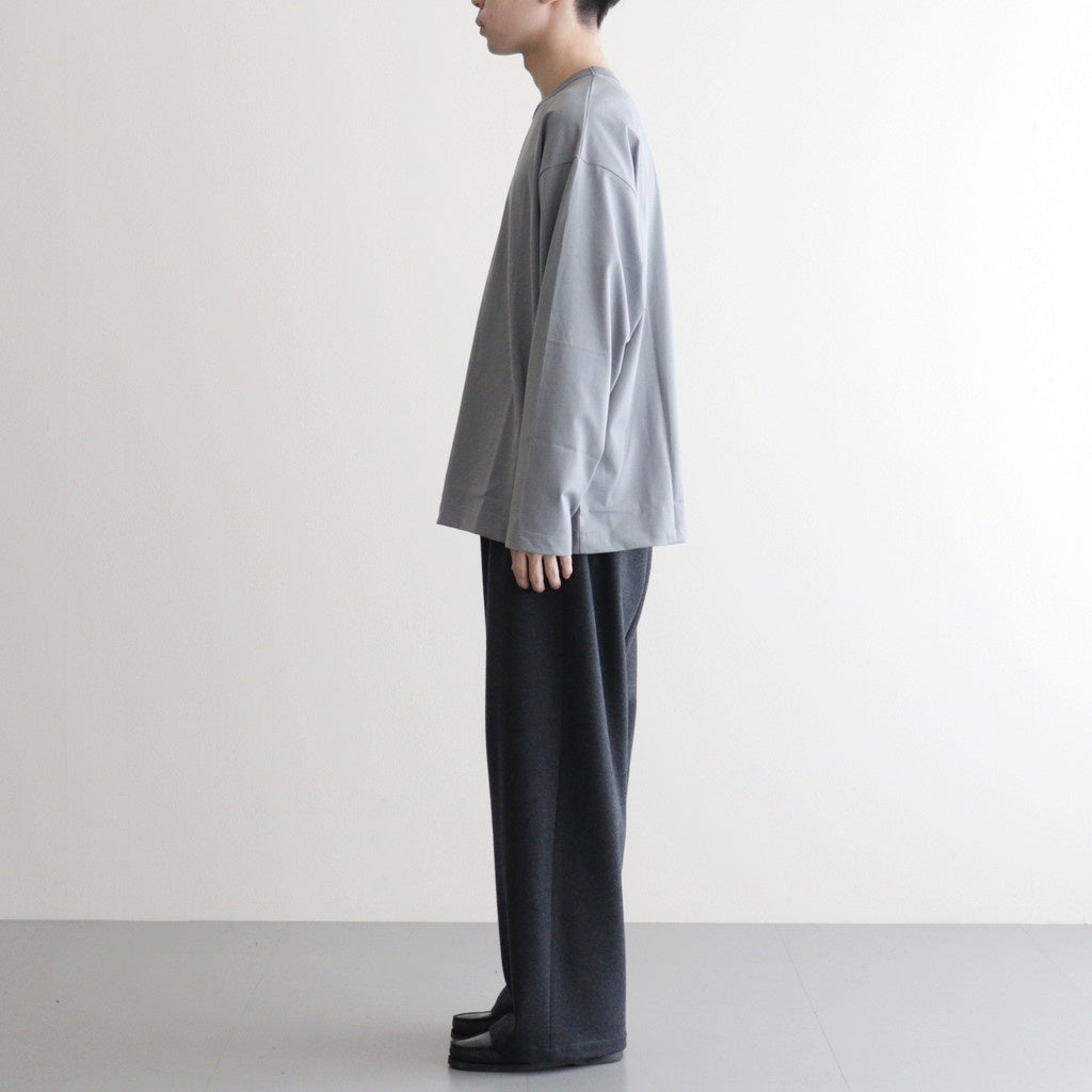 COMFORT FIT L/S Tee #DOLPHIN GREY [A25C05CS03C]