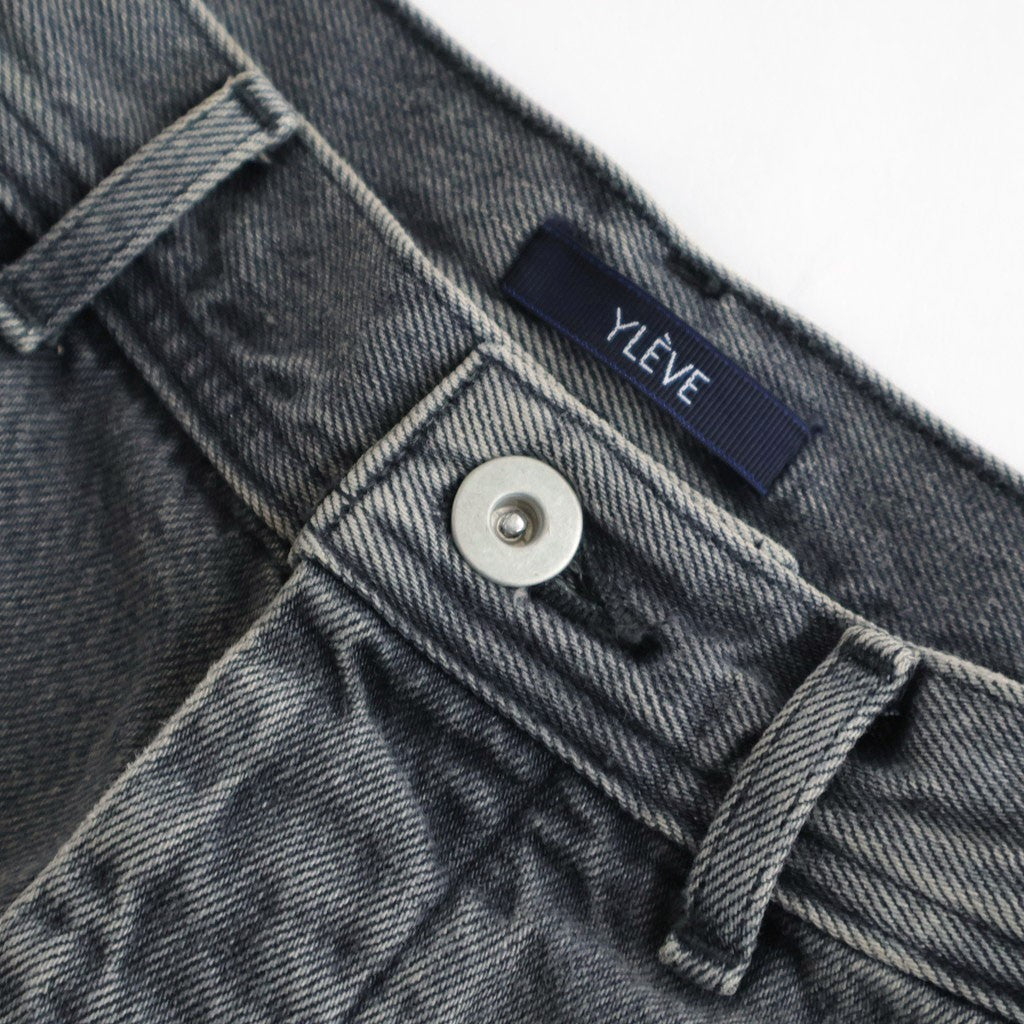 HAND PAINT DENIM SHORTS #010 BLACK [16861 40028]