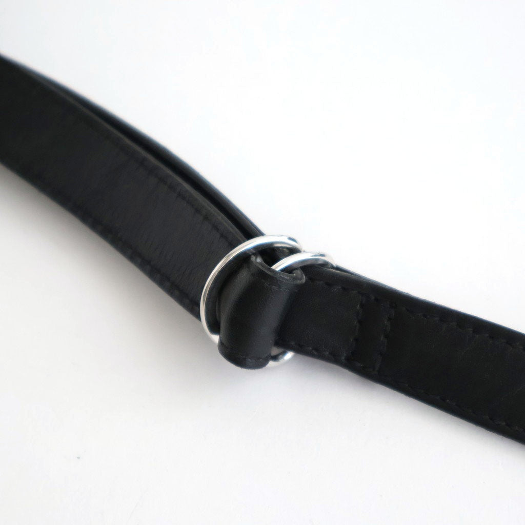 BELT WAIST BAG #BLACK [BG-44-C-COW-5]