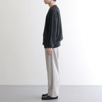 CASHMERE FOX CREW NECK #CHARCOAL [BN-25FM-053]