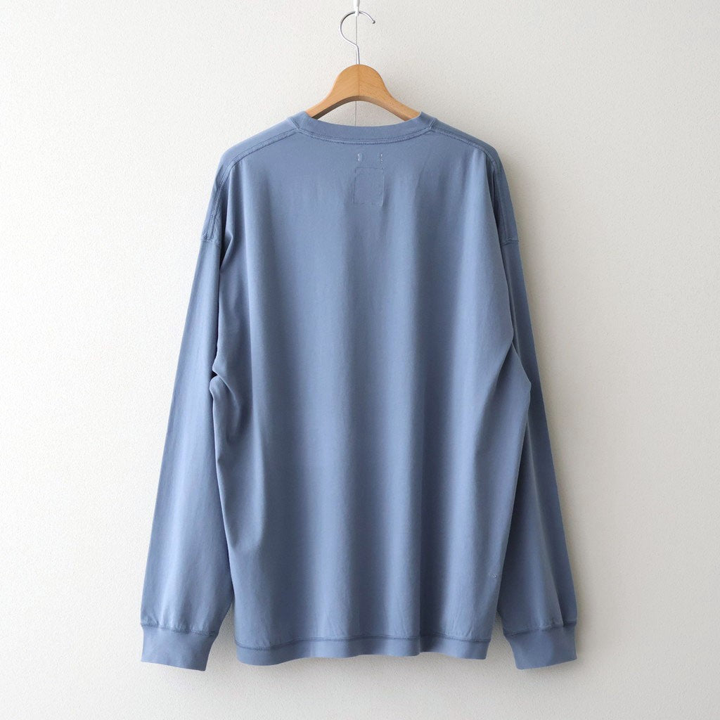 OOAL L/S Pocket Tee #Blue Gray [S26ST015]