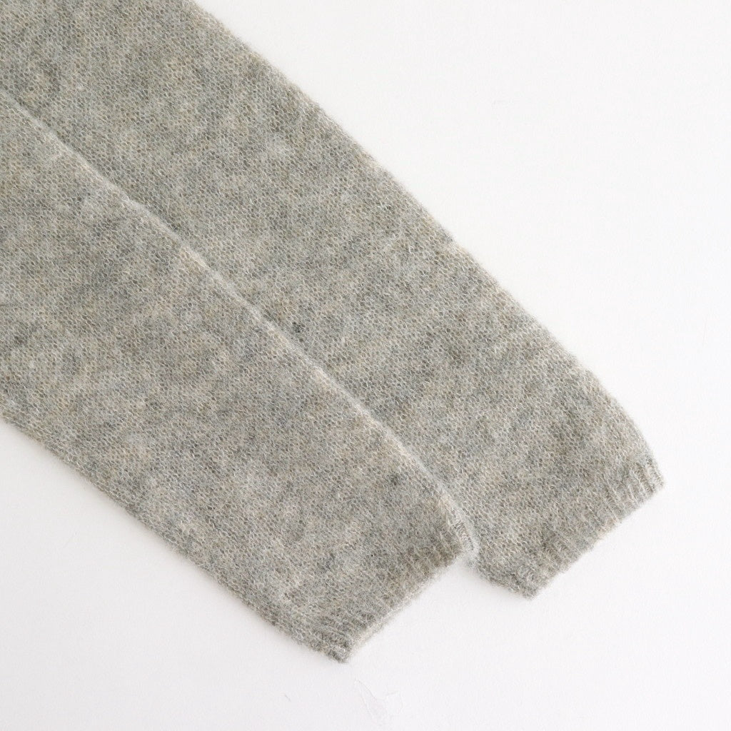 FAIRY ALPACA KN HENLY NECK #020 FOG [16852 60036]