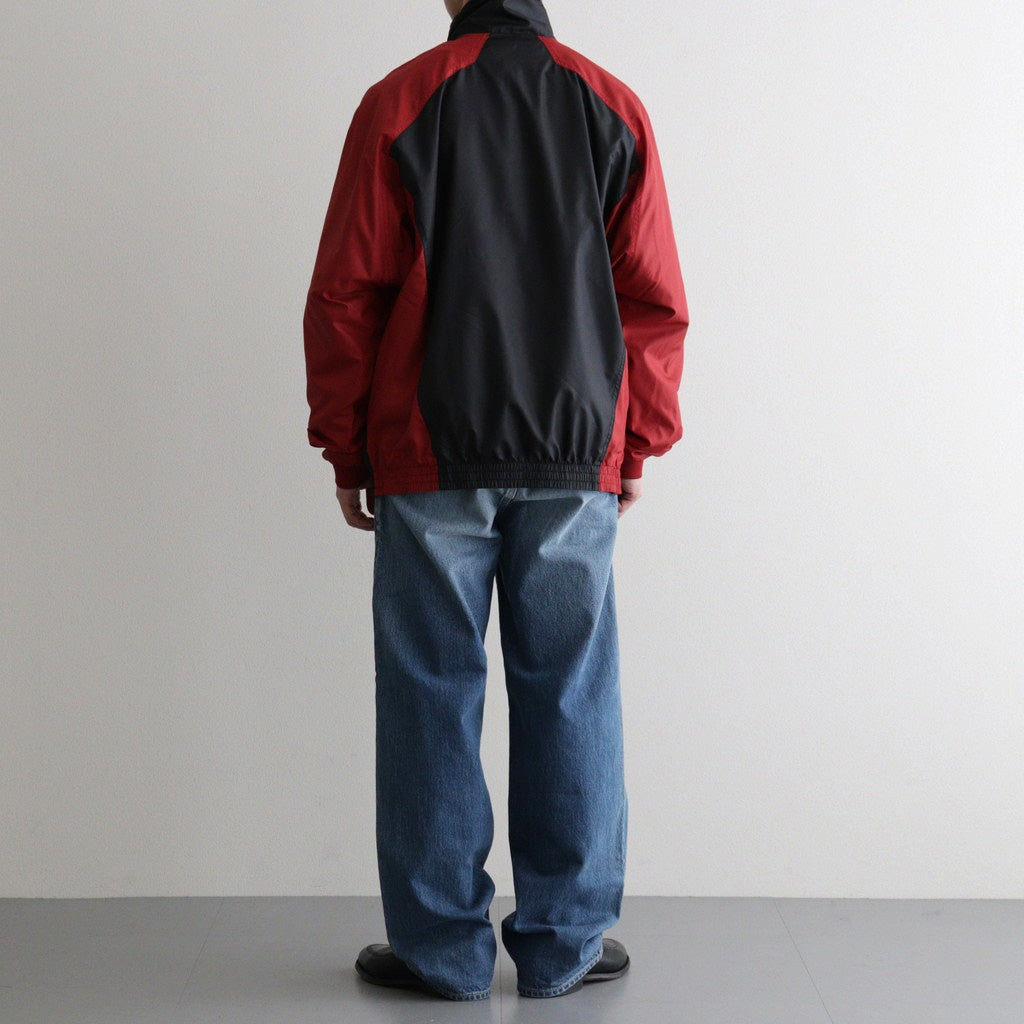 PANEL COLOR TRACK JACKET #RED/BLK [DNS26B02]