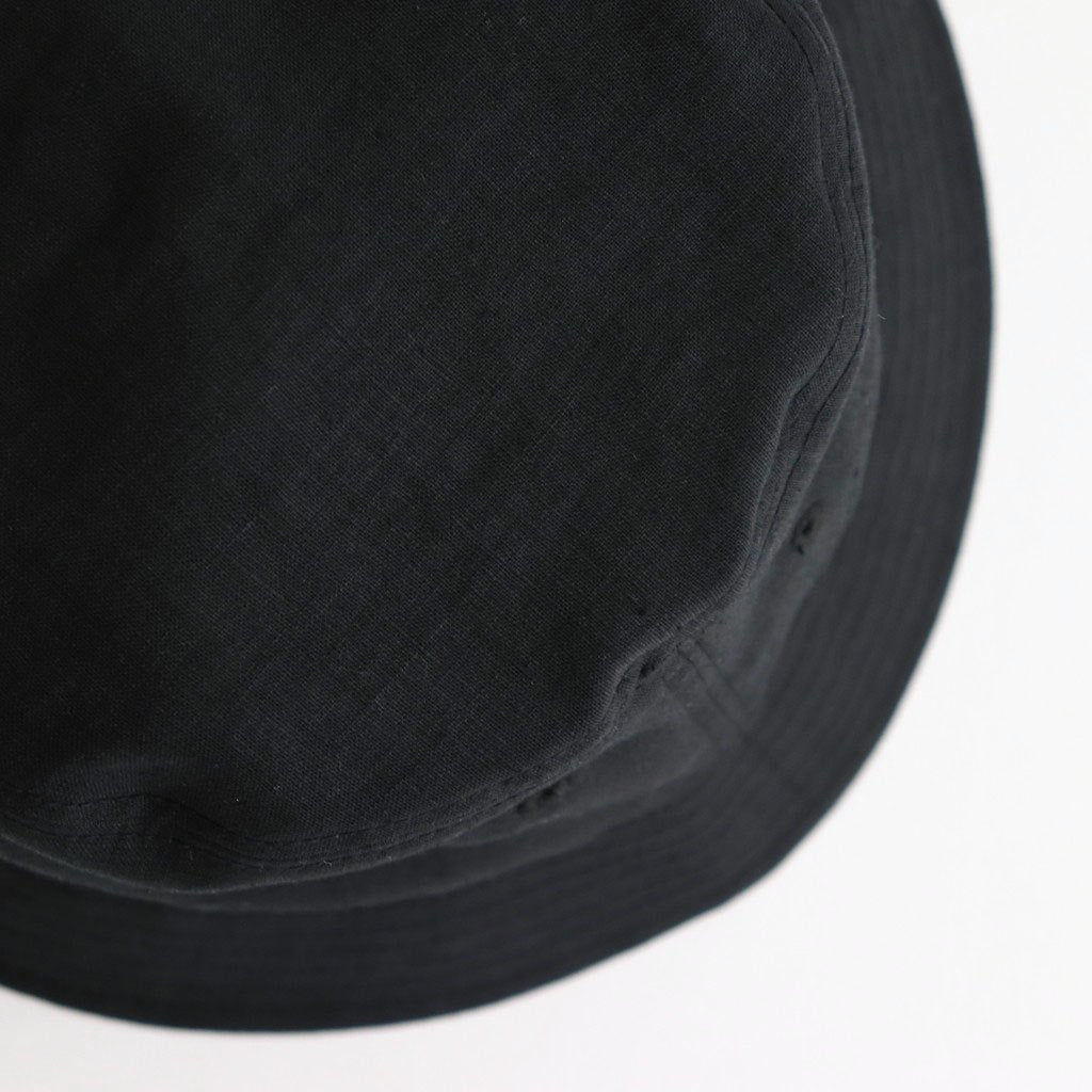 BUCKET HAT #BLACK [A25B05AC01A]