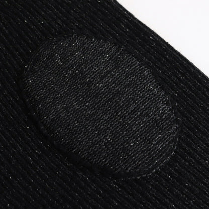 SILK NEP WOOL MOCK-NECK SWEATER #ONYX BLACK [242OJ-KN04]