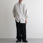 Garment Dyed Field Twill Shirt #Stone [N26SG034]