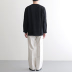 FRONT TUCK ARMY TROUSER #NATURAL [252OJ-PT07]