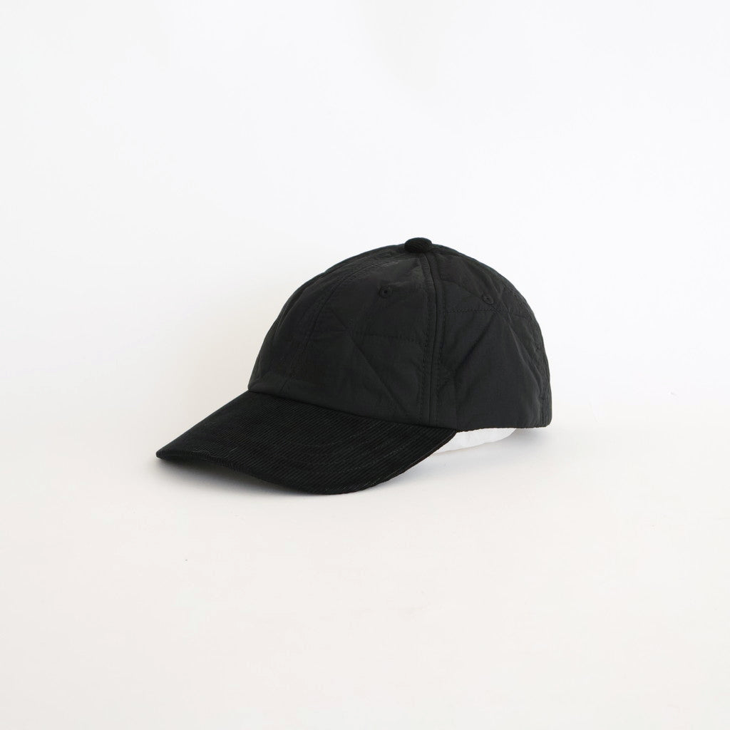 Quilting Field Cap #Black [N25FP089]