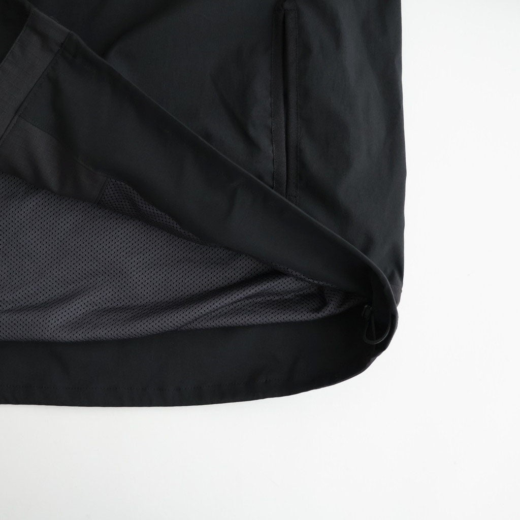 Rambling Round Active Hooded Blouson #Black [6063-2509]