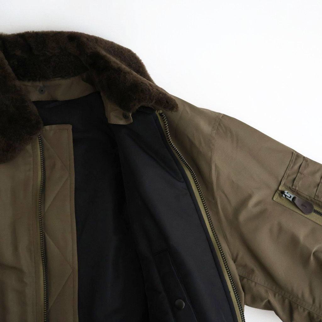 Poly-Silk Twill Modified MA1 #Khaki [BHS26F026]