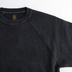 JUMBERCA URAKE FADE COLOR CREW NECK #FADE BLACK [BN-26SM-011]