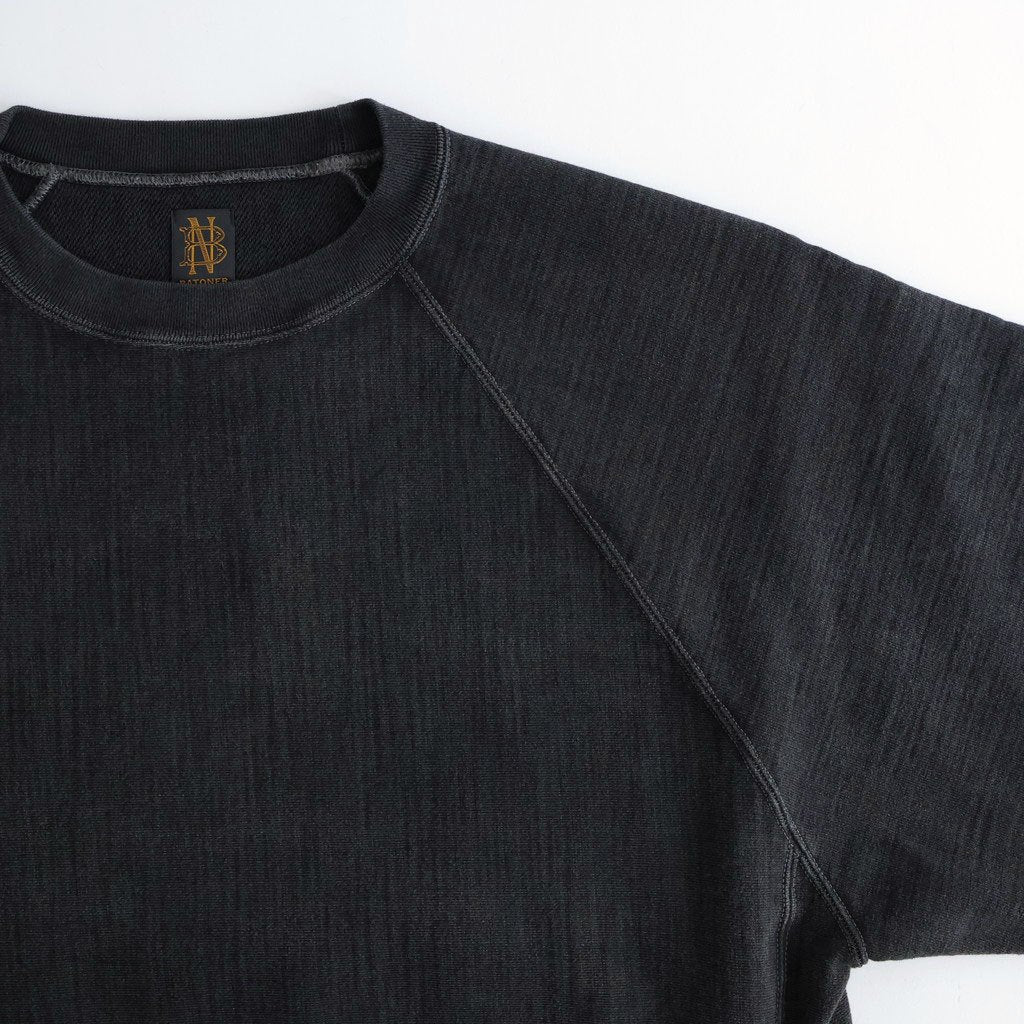 JUMBERCA URAKE FADE COLOR CREW NECK #FADE BLACK [BN-26SM-011]