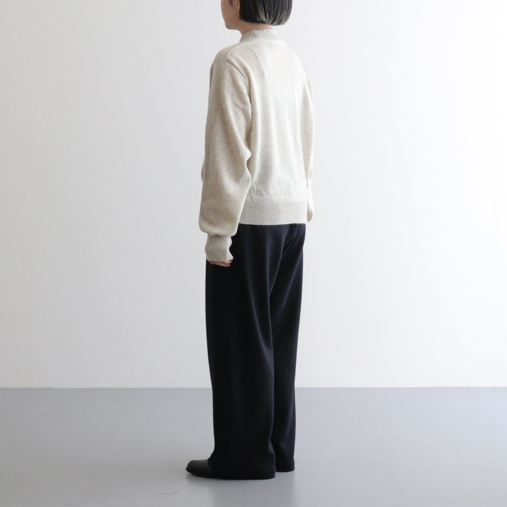 All-yak Crewneck #Ntural White [NEP-AW2408]