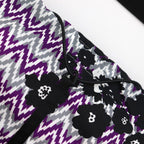 Flower Printed Field Wrap Bag #Floral Patchwork [N25SO073]