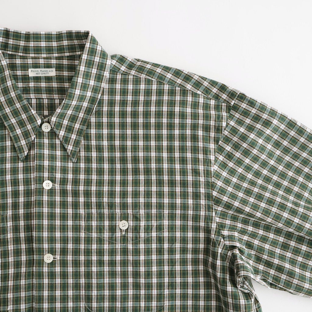 C/L PLAID LS SHIRTS #FOREST [PMAV-LS01]