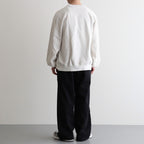 WIDE GYM PANTS #BLACK [A25C09PT01C]