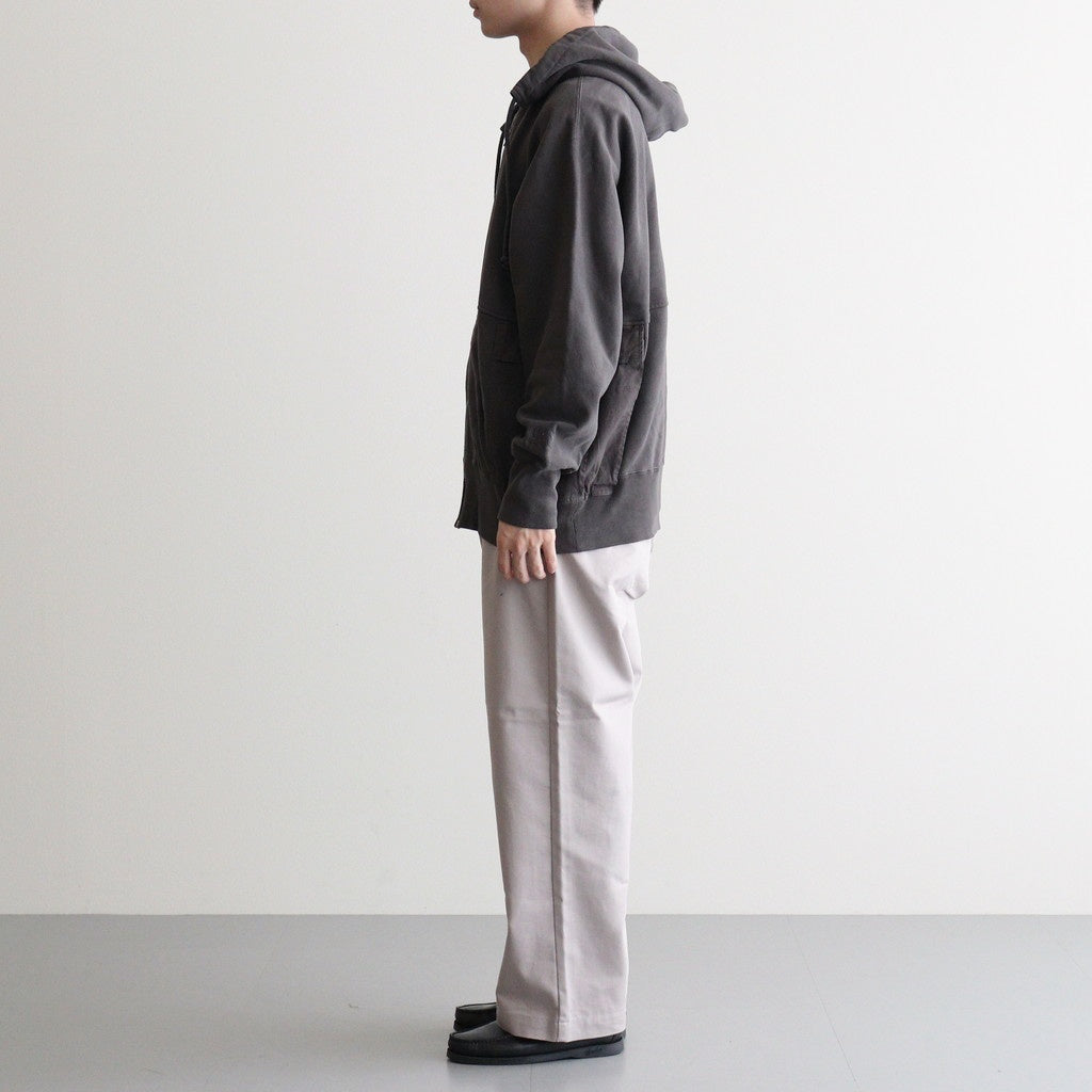 11oz Zip Up Hoodie #Asphalt Gray [N25FH046]