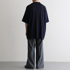 SILK COTTON SKIPPER KNIT #NAVY [26S-BIS-KN66]