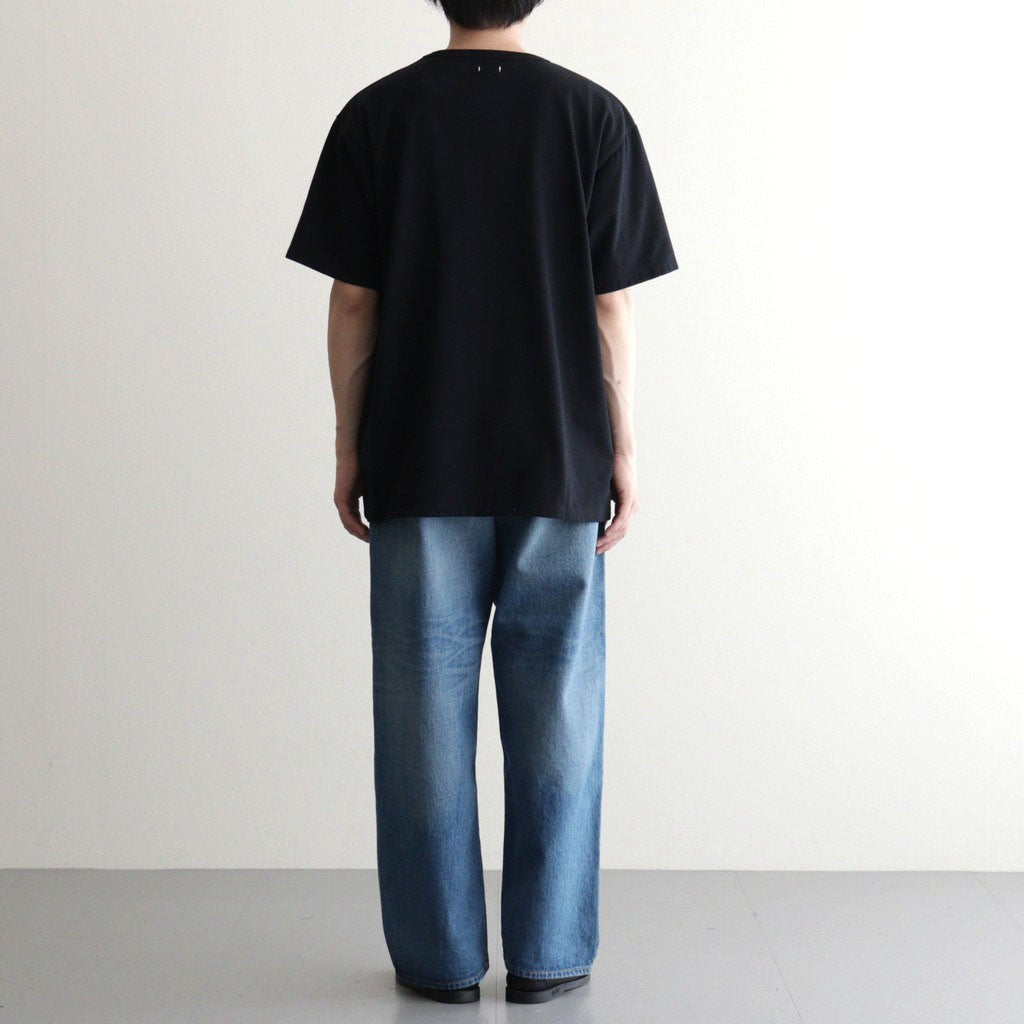 COOLMAX Jersey Pocket Tee #Black [S25SI114]