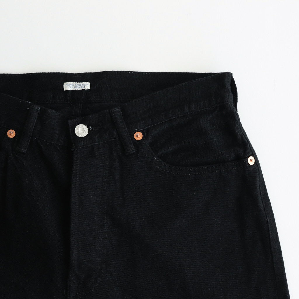 CLASSIC JEANS (REGULAR) #BLACK [PM-302]