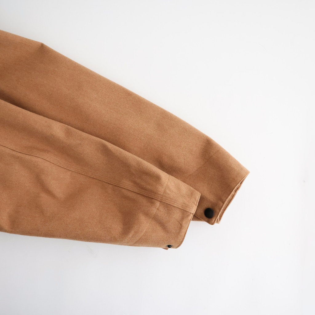 WORKER JACKET #NATURAL BROWN [A26C08BL02C]