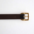 APROVEITER LEATHER BELT #BROWN